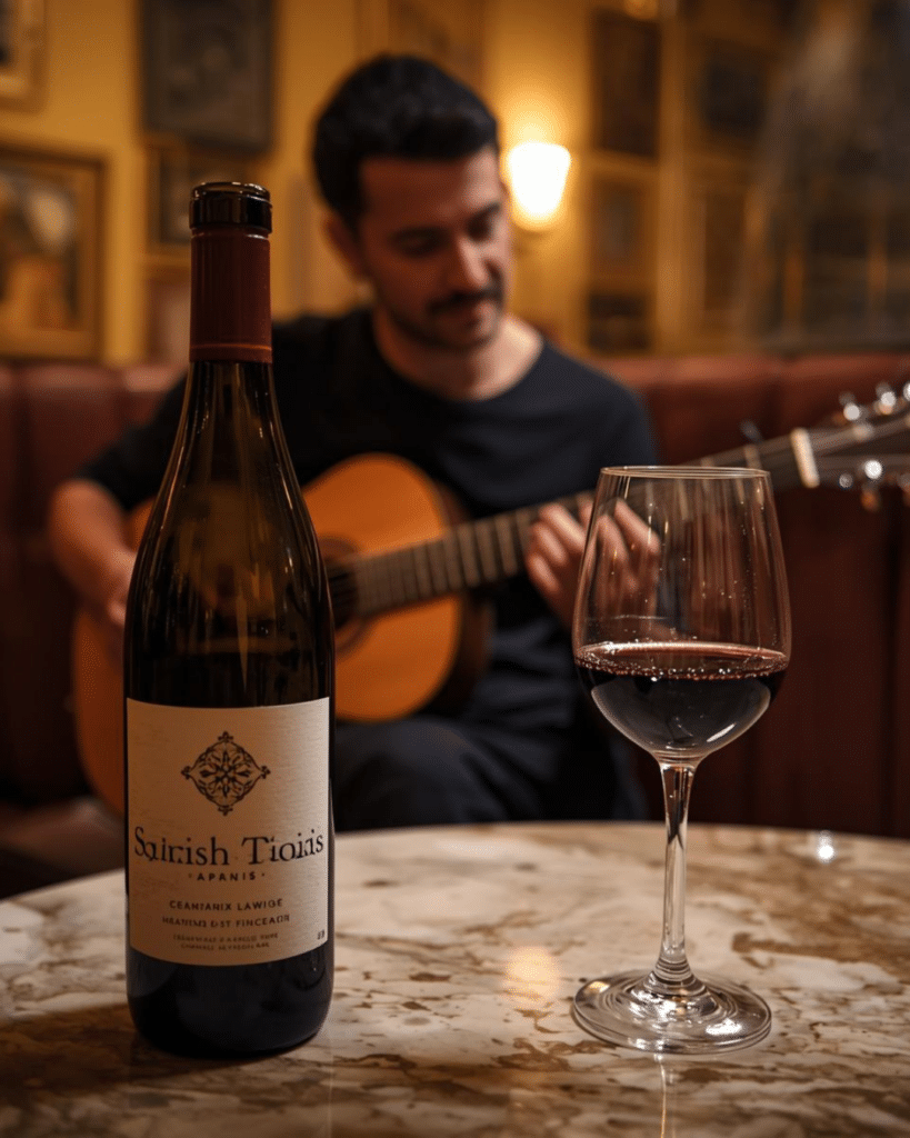 Spaanse gitarist muziekavond JEAN in wijnbar JEAN bij Nijmegen